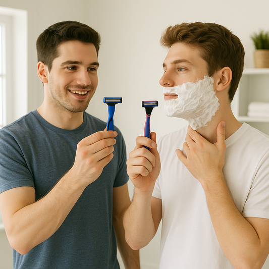 The Best Way to Introduce Friends to Safety Razors