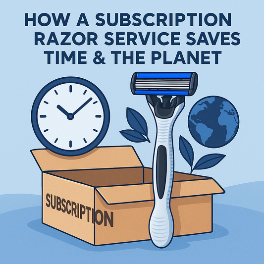 How a Subscription Razor Service Saves Time & the Planet