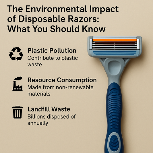 The Environmental Impact of Disposable Razors: What You Should Know