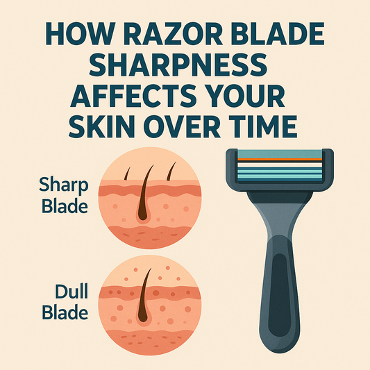 How Razor Blade Sharpness Affects Your Skin Over Time