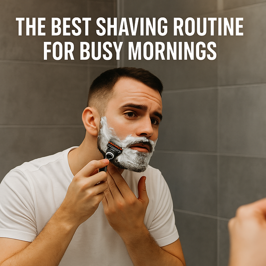 The Best Shaving Routine for Busy Mornings