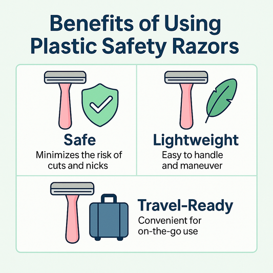 Benefits of Using Plastic Safety Razors: Safe, Lightweight & Travel-Ready