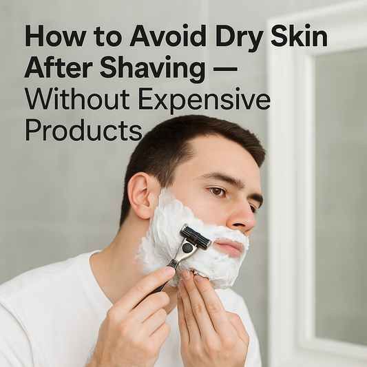 How to Avoid Dry Skin After Shaving — Without Expensive Products