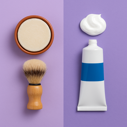 What’s the Difference Between Shaving Soap and Shaving Cream?