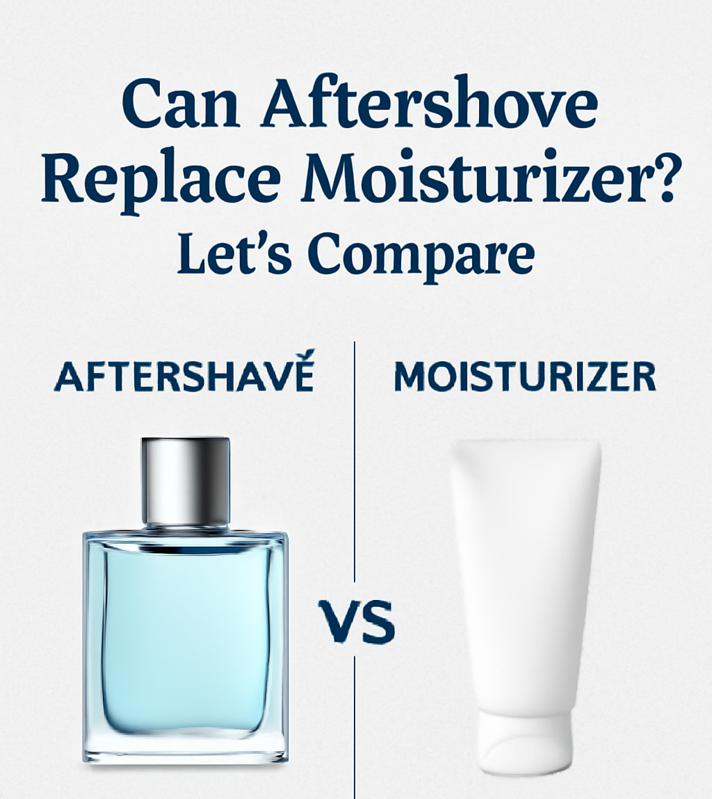 Can Aftershave Replace Moisturizer? Let’s Compare