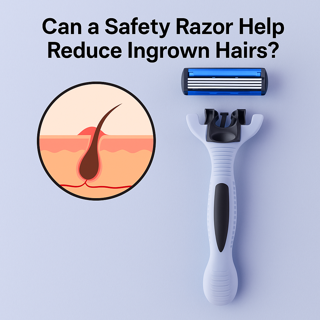 Can a Safety Razor Help Reduce Ingrown Hairs?