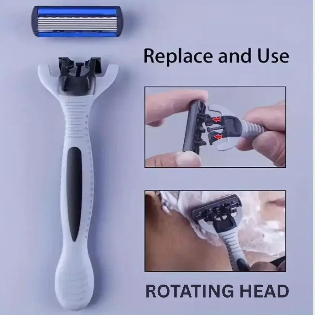 1 Razor Handle And 12 Blades